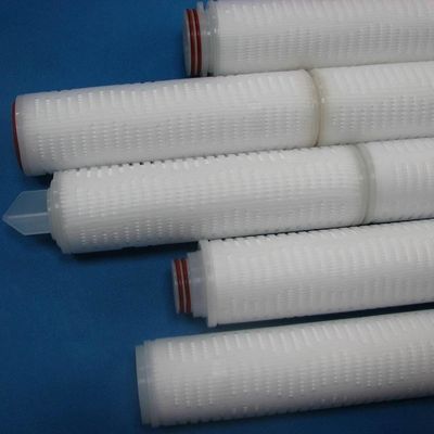 수신 전용 시스템 5 마이크론 PTFE PP 주름형 필터 카트리지